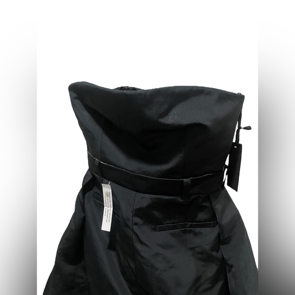 Vera Wang Collection Black Bustier High Low Mini Dress Size 2 NWT $1395 - Picture 5 of 15